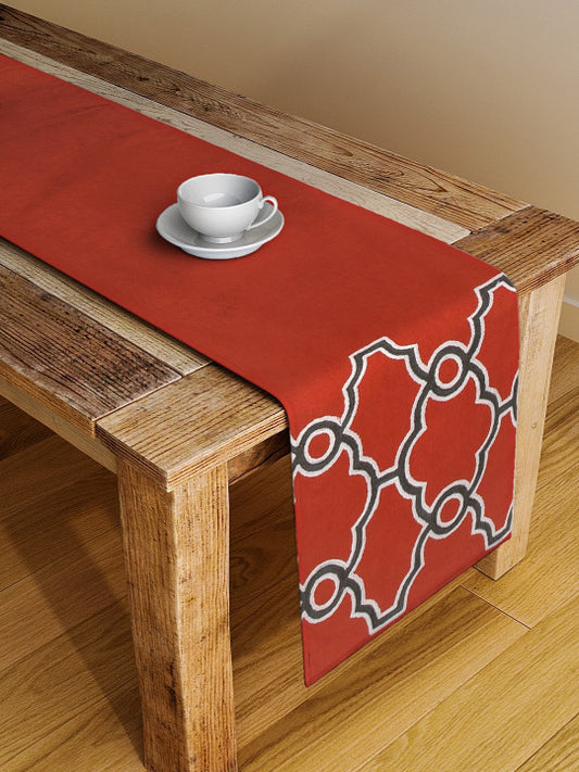 Dining Table Accent – Textile Runner – Stitched Cotton – Single Piece