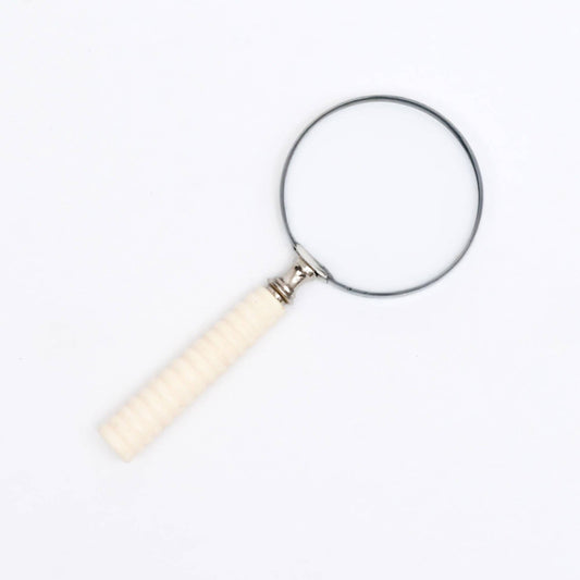 Elegant Magnifying Glass – Steel & Resin Design
