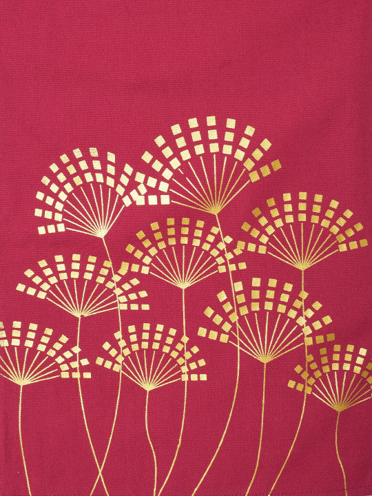 Patterned Dining Overlay – Home Textile Accents – Natural Cotton, Rich Pigment