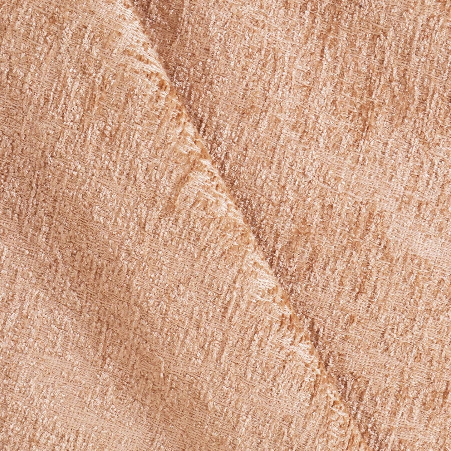 Beige Chenille Velvet-Feel Soft Cushion Covers 16x16 Set of 2 | Durable, Washable Sofa Couch Bed Living Room Decor