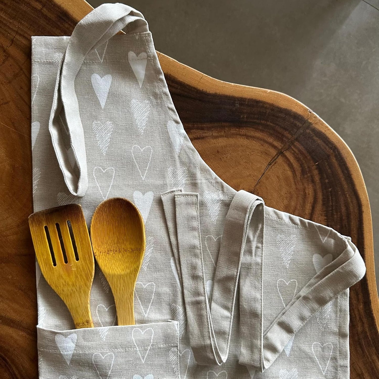 Kitchen Apron – Chef's Apron – 100% Cotton, Fully Washable – Indian Sizes