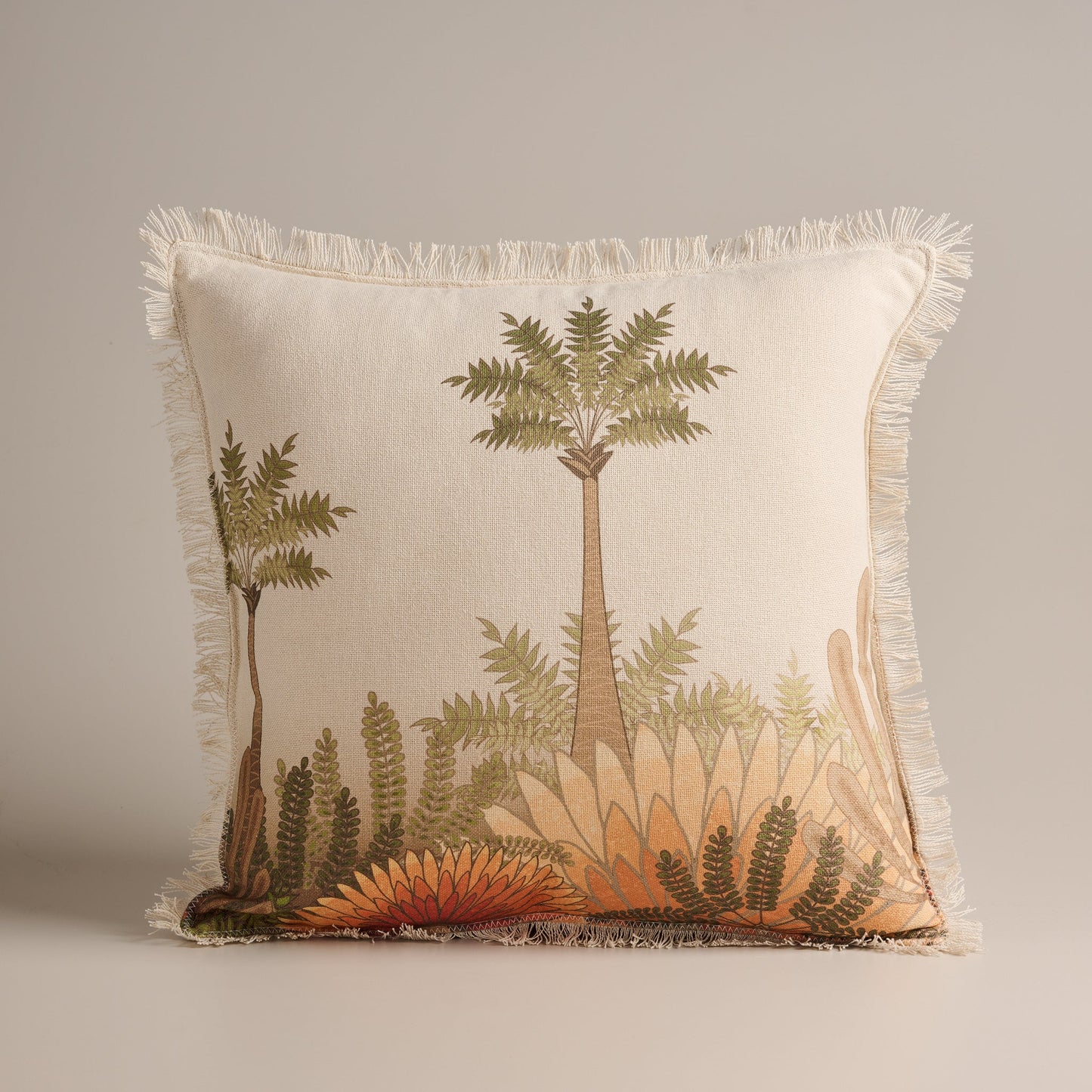Bed Cover | Cotton Waffle Pendant Motif | King & Queen Sizes with Cushion Cover