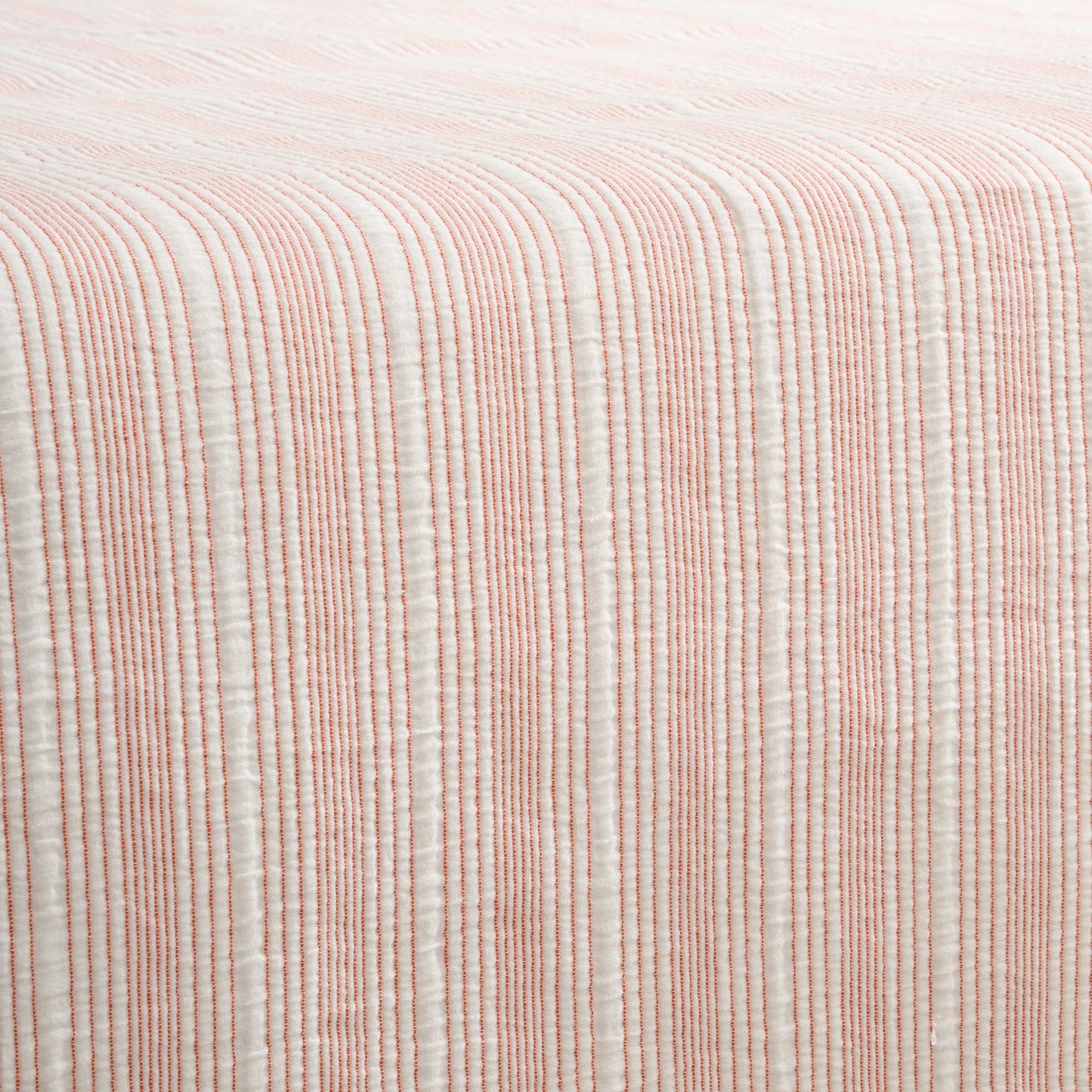 Bed Cover | Pin Rib Cotton | King & Queen, Set of 3