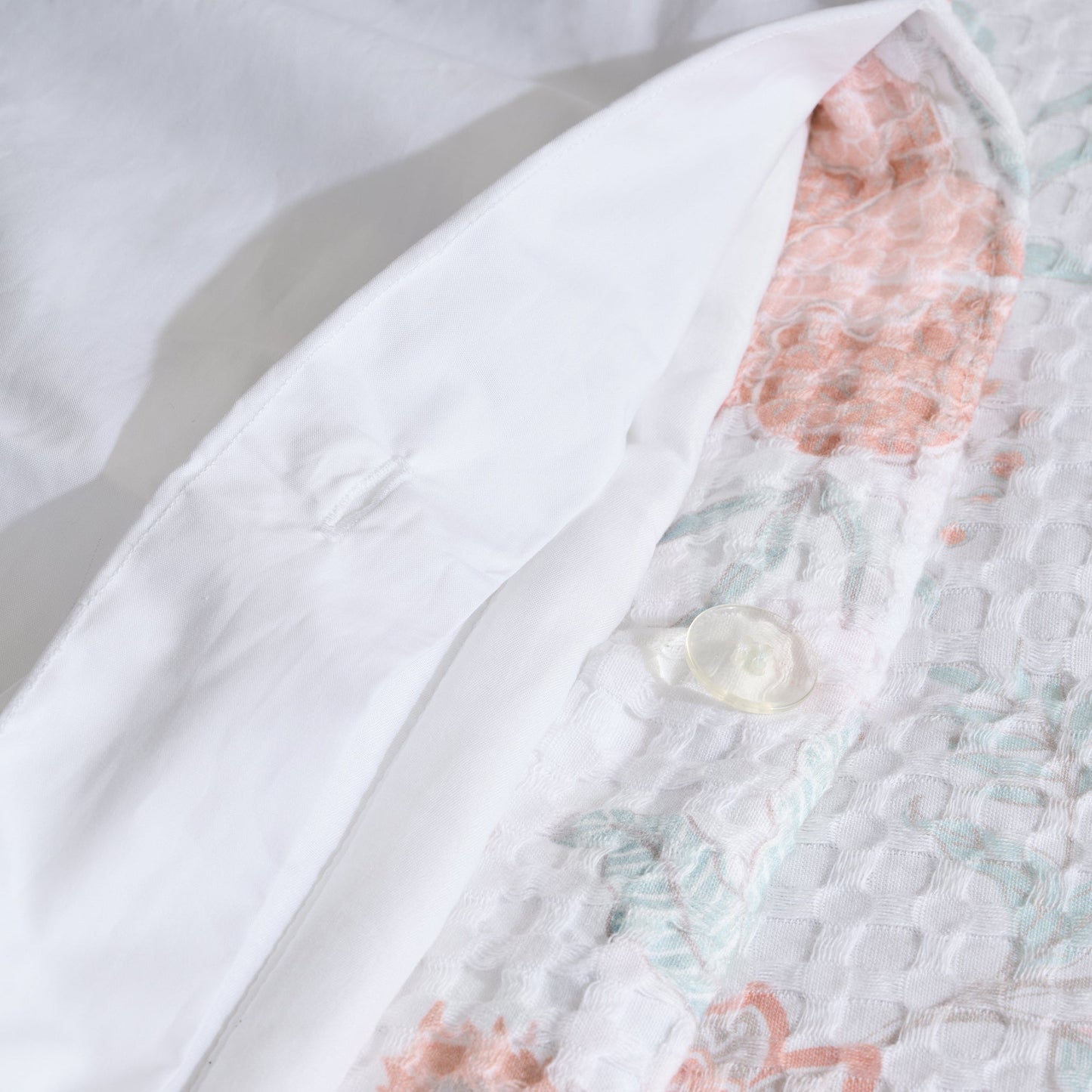 Comforter | Cotton Waffle Floral Print | Double & Single  | With 2 Pillow Shams