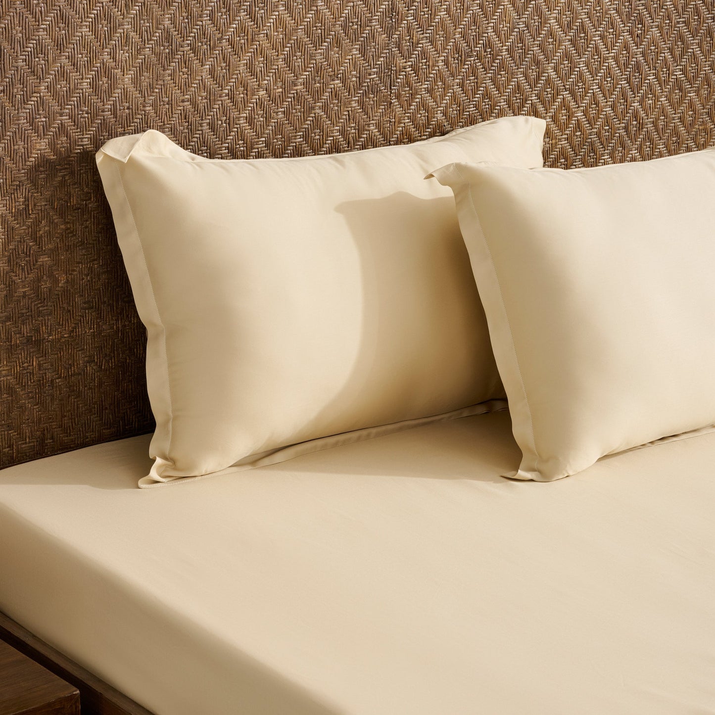 Bedsheet | Bamboo Sateen Soft, Breathable | With 2 Shams