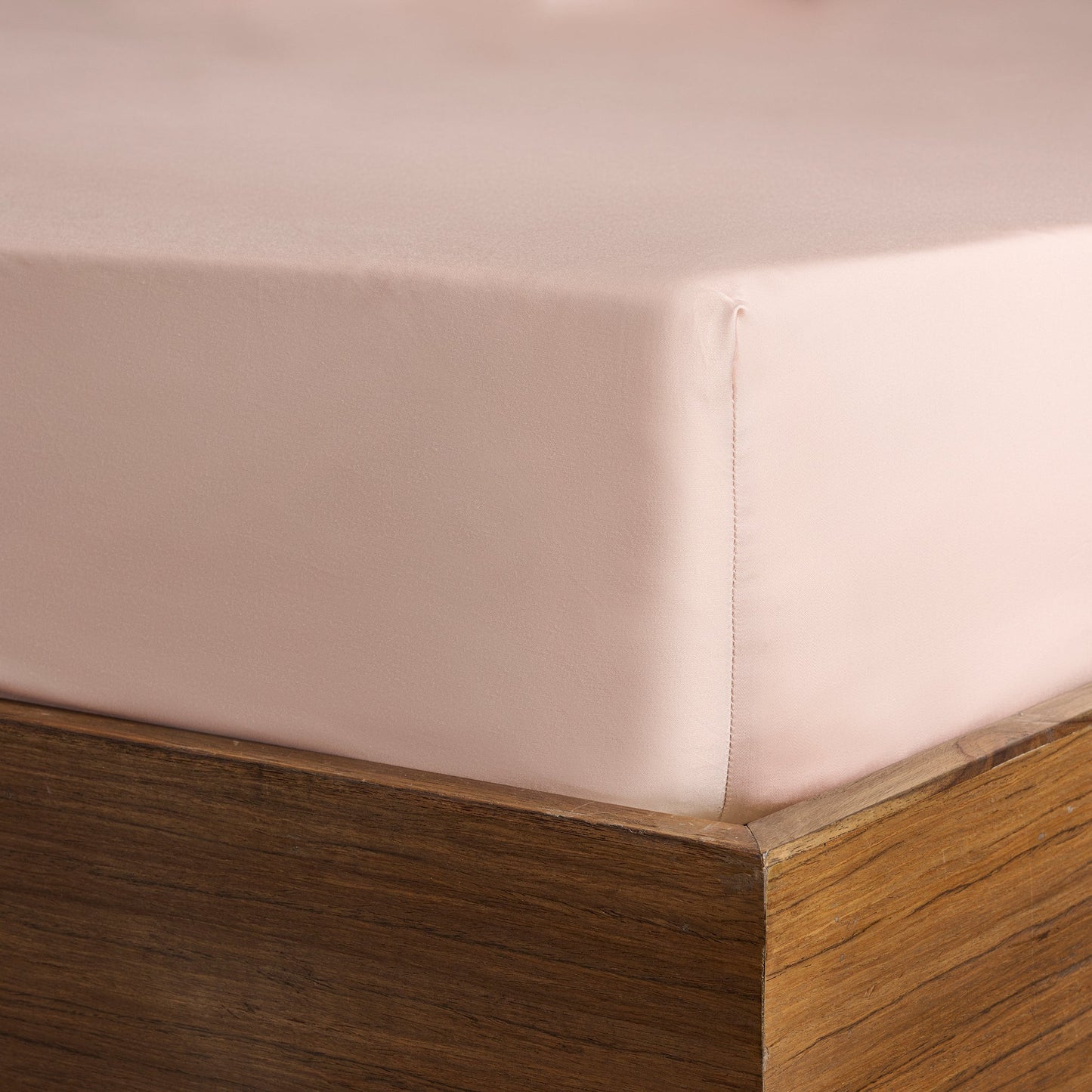 Bedsheet | Bamboo Sateen Soft | Camelia With 2 Pillow Shams