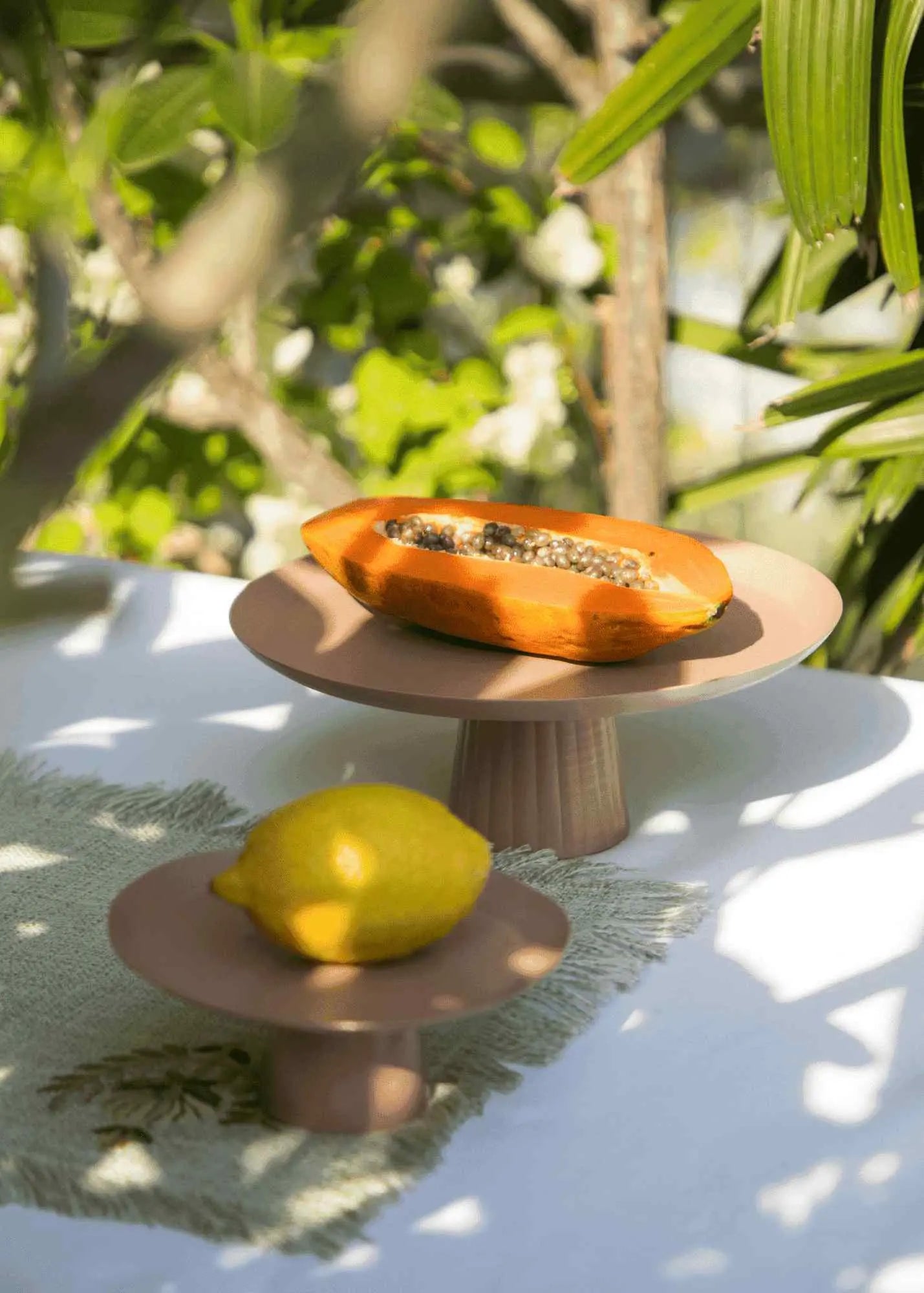Avisa Cake Stand-Dusty Pink
