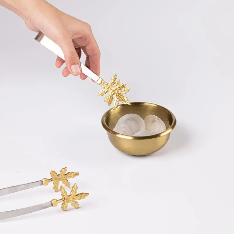 Chinar Gold Silver Tong