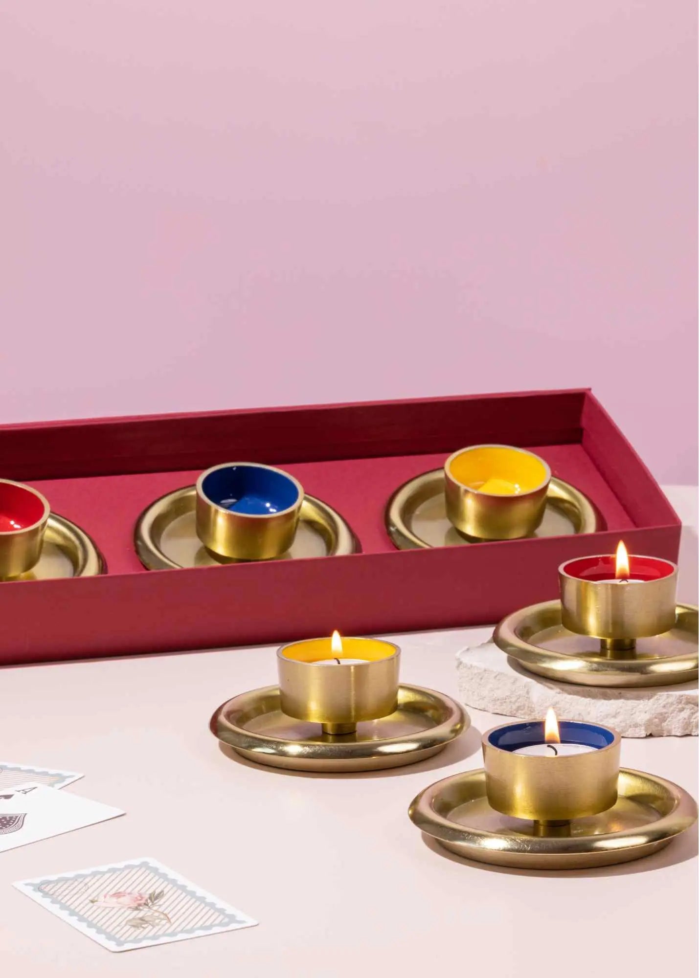 Cirque Tea Light Holders - Set of 3