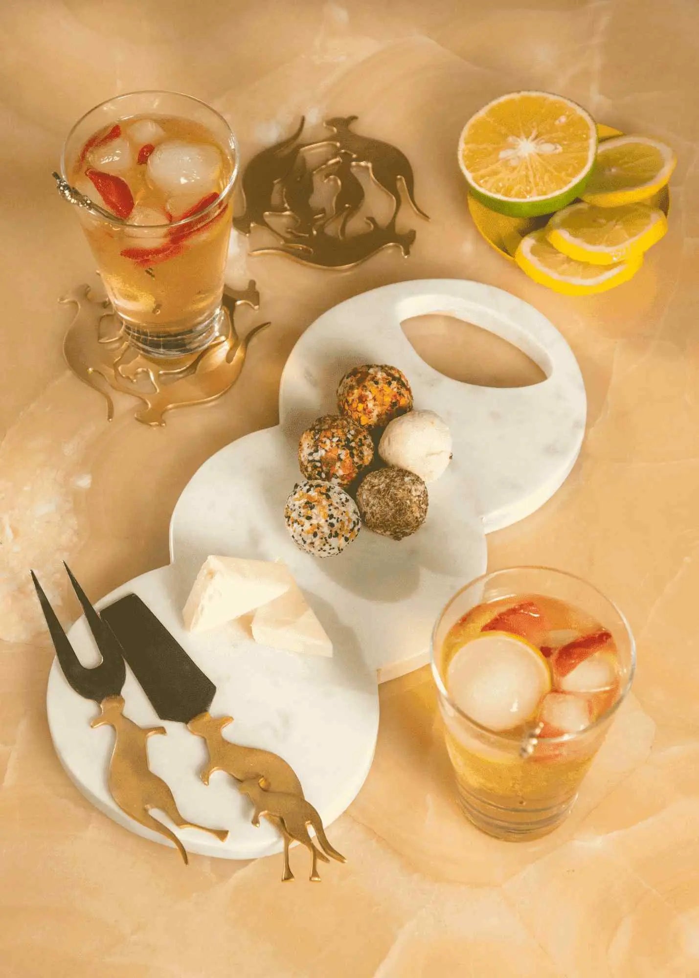 Cloud Marble Platter