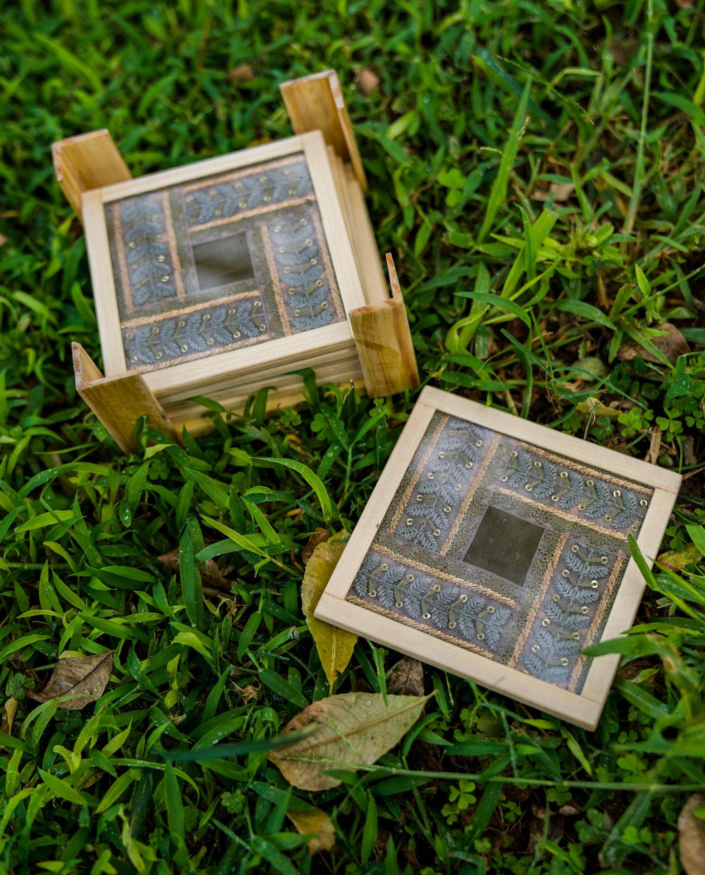 Livid Handwoven Coasters - Set of 2 pcs