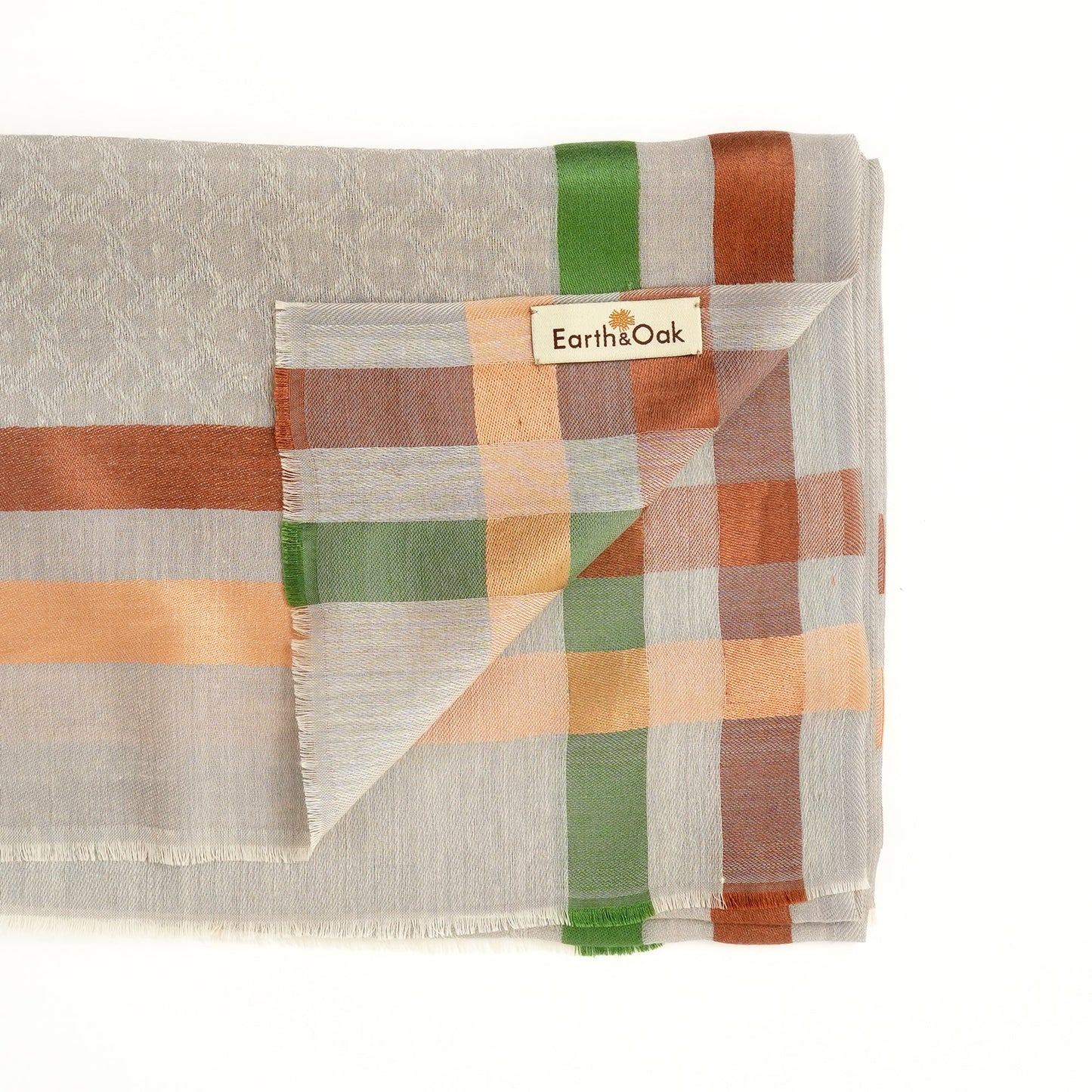 Scarf | Wool Silk Groove Sand