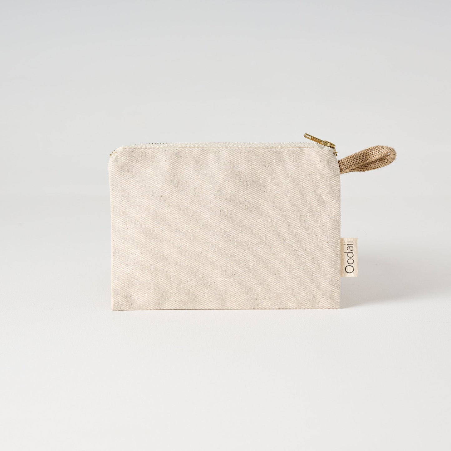 Pouch | Canvas Burlap Finger Tab