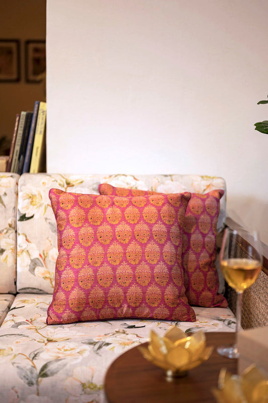 Kandahari Handwoven Cushion - 1 pc