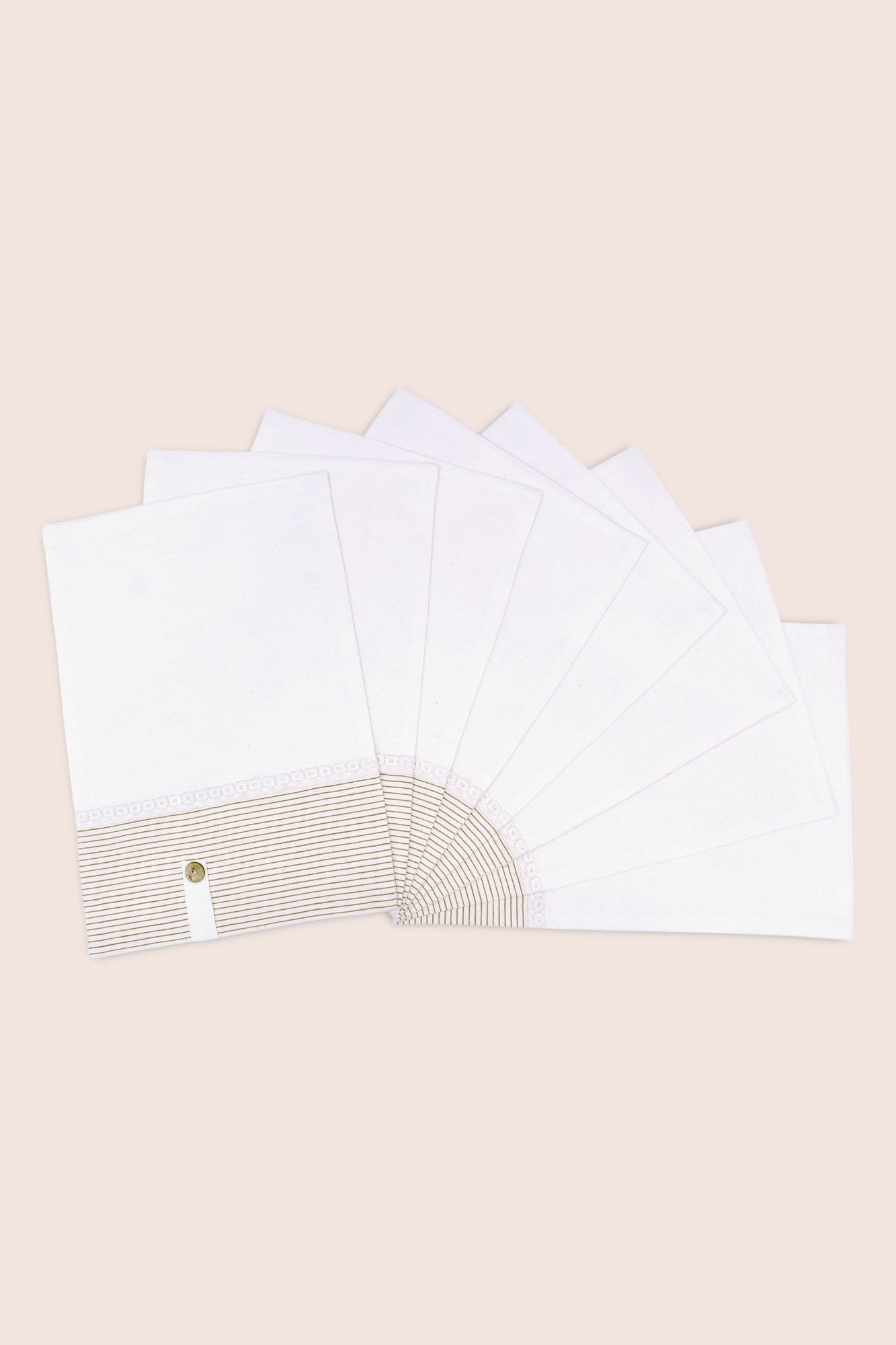 Samar Table Mats With Cutlery Pocket - Set Of 2 Pcs