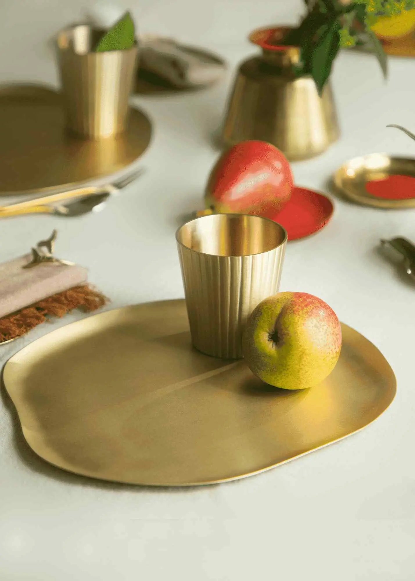 Haifa Brass Platter