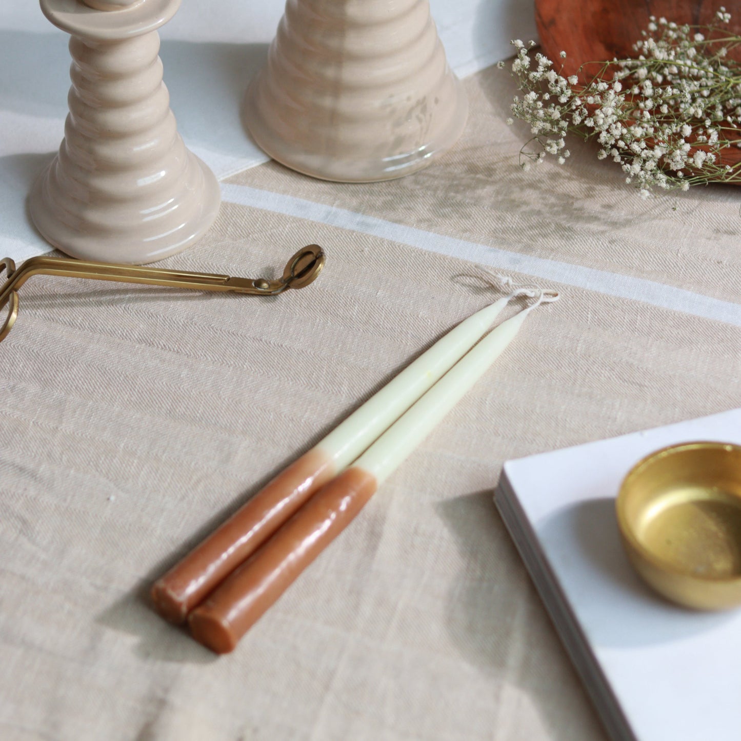 Ombré Hand-dipped Taper Candles