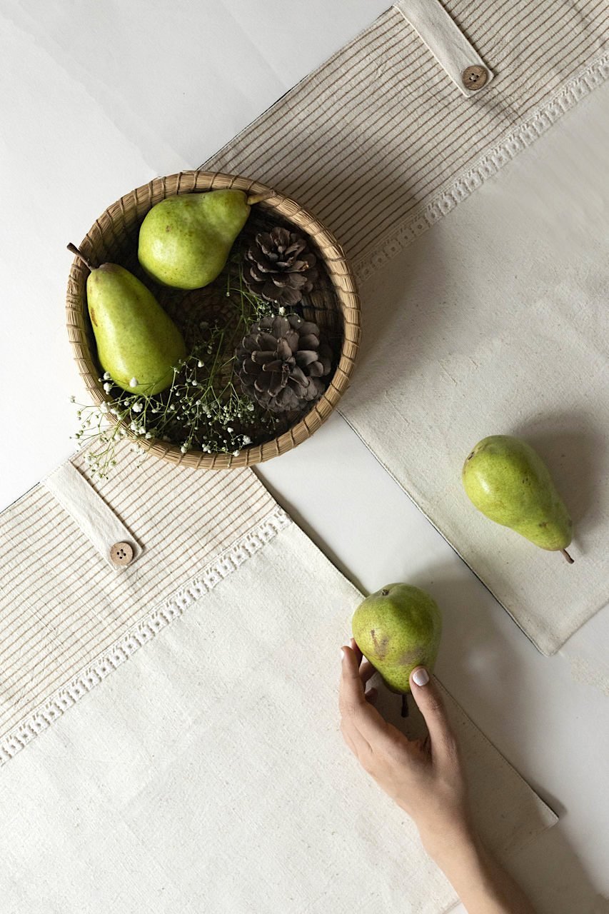 Samar Table Mats With Cutlery Pocket - Set Of 2 Pcs