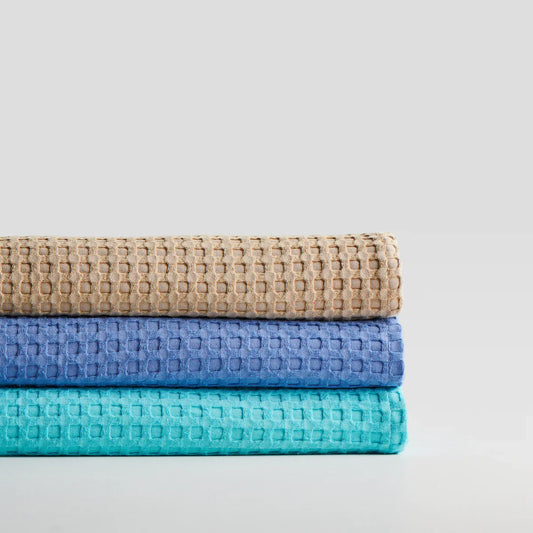 Pebble | Cotton | Waffle | XL Bath Towel