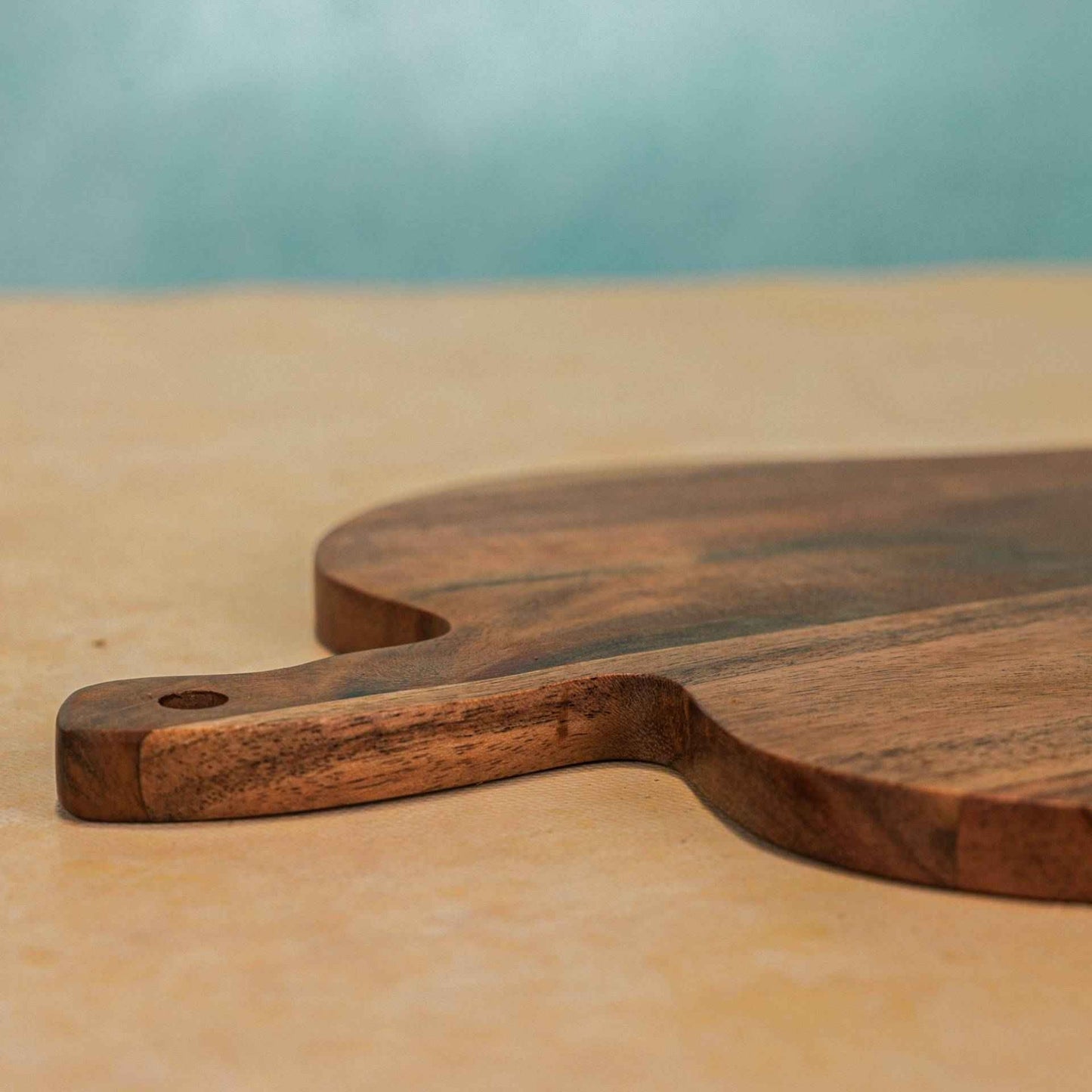 Harvest Serving Board – Acacia Wood Platter Set – Handcrafted – 4-Piece