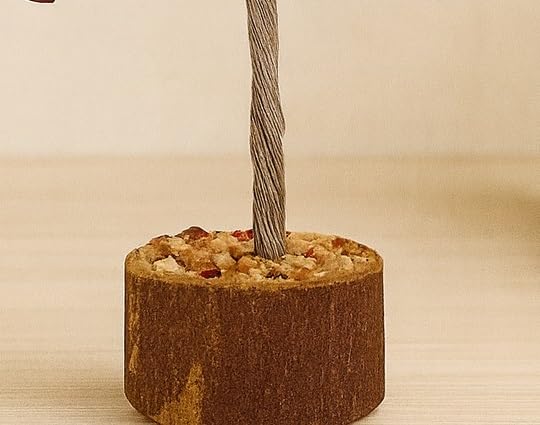 Jasper Stone Tree, 9" Reiki Healing Crystal Gems for Feng Shui Vastu Table Decor | Spiritual Home Office Gift