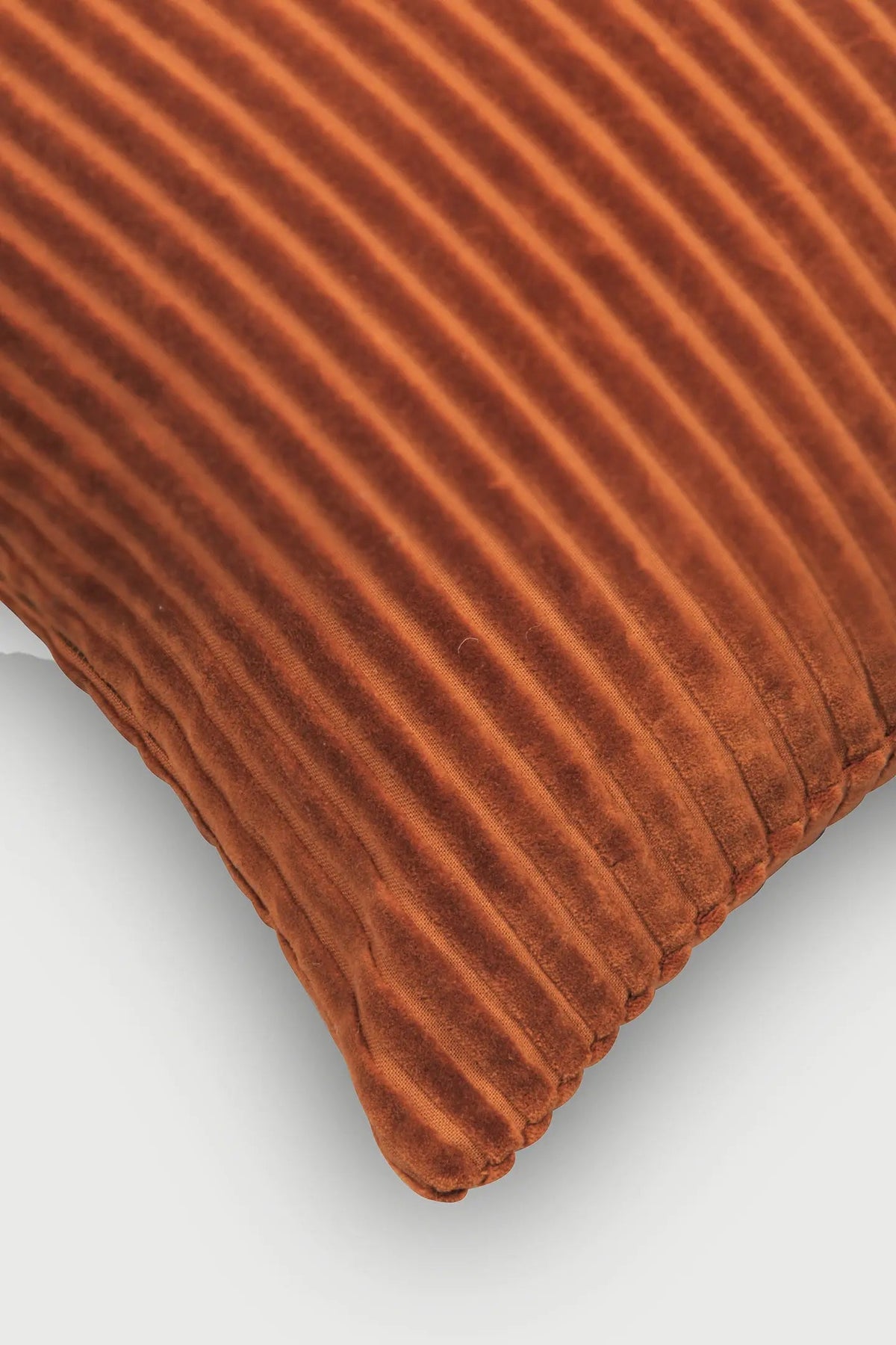 Luna Burnt Orange Velvet Cushion Cover SanctuaryLiving