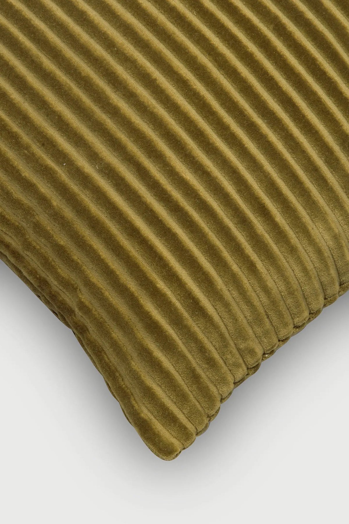 Luna Olive Velvet Cushion Cover SanctuaryLiving