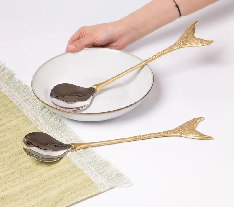 Mermaid Salad Server Set