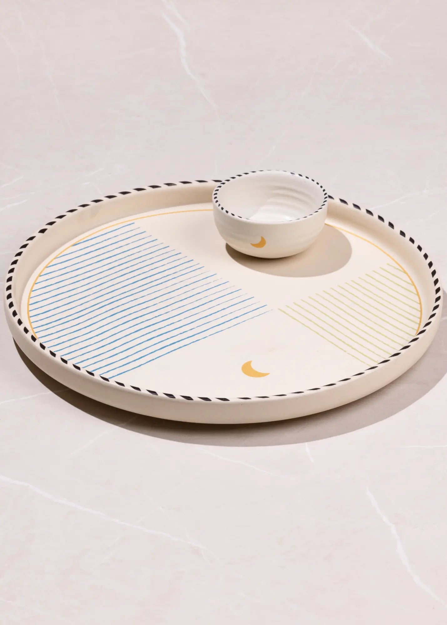 Mirissa Tall Edge Platter - Large