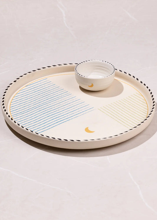 Mirissa Tall Edge Platter - Large