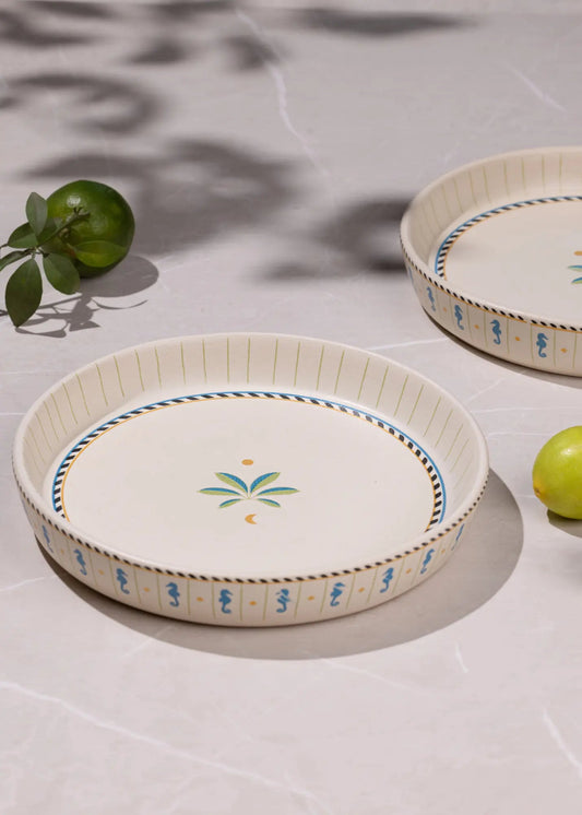Mirissa Tall Edge Platter - Petit