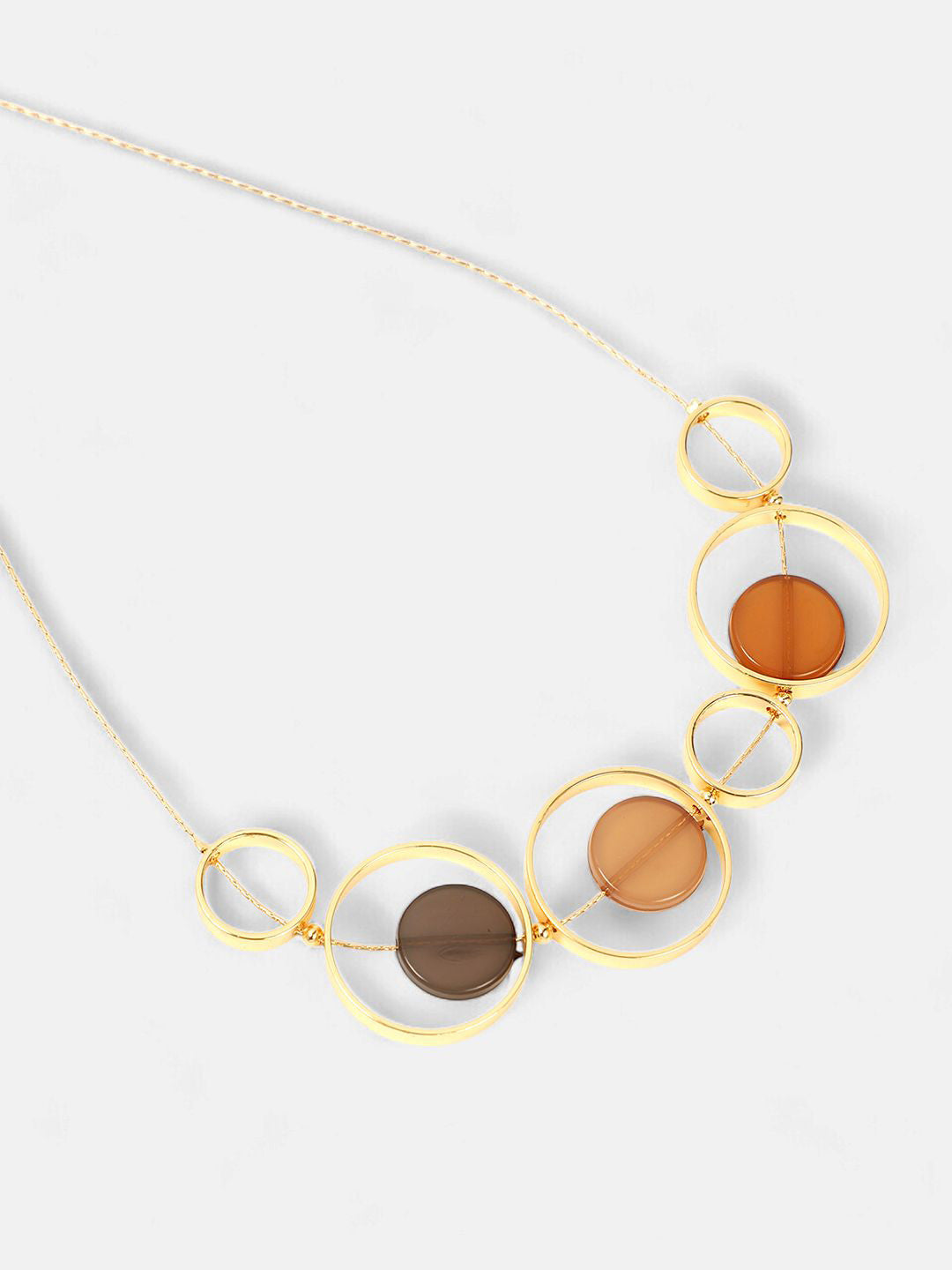 The Orb Collar – Necklace – Gold-plated Alloy – 42cm Length