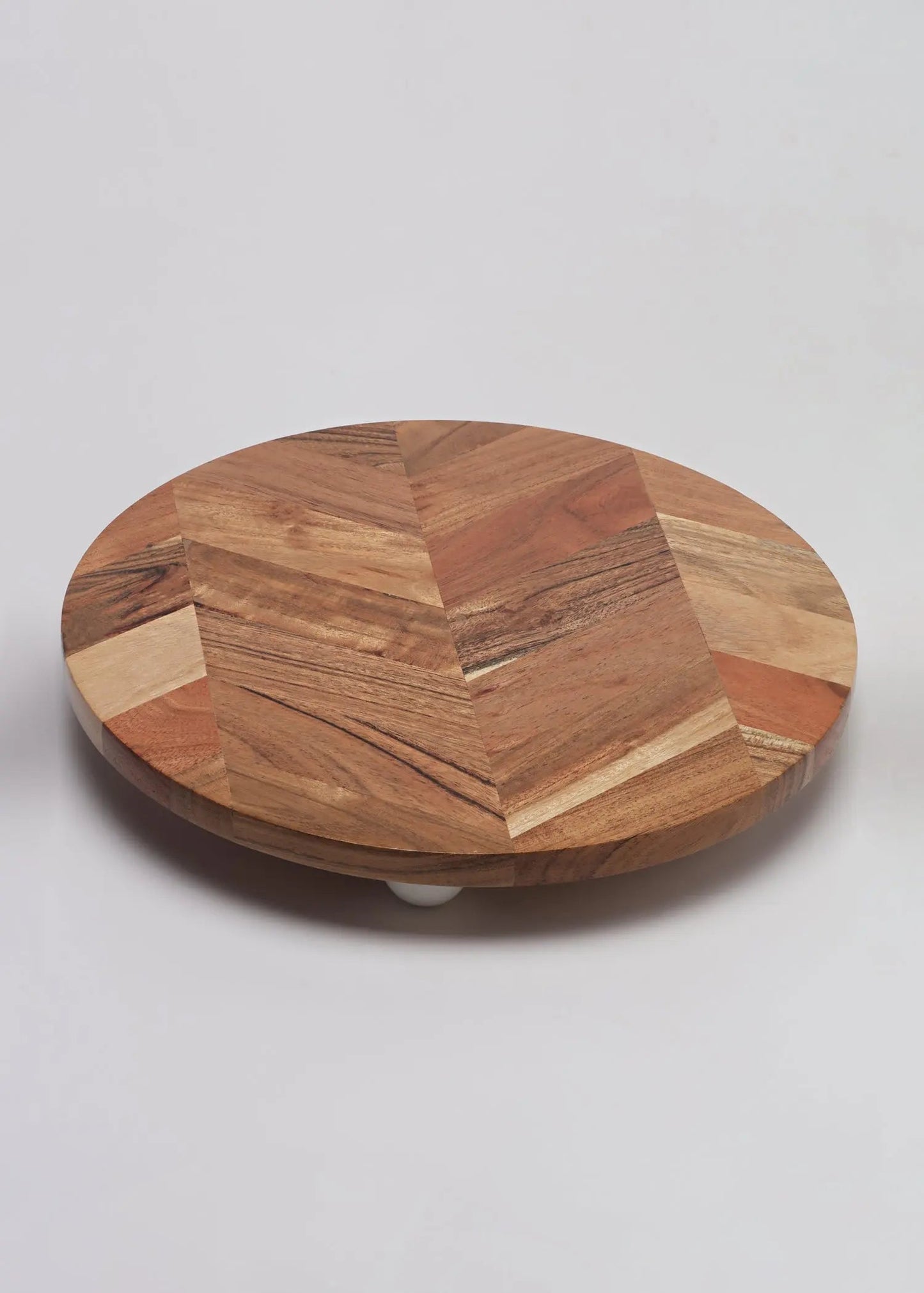 Raised Wooden Platter