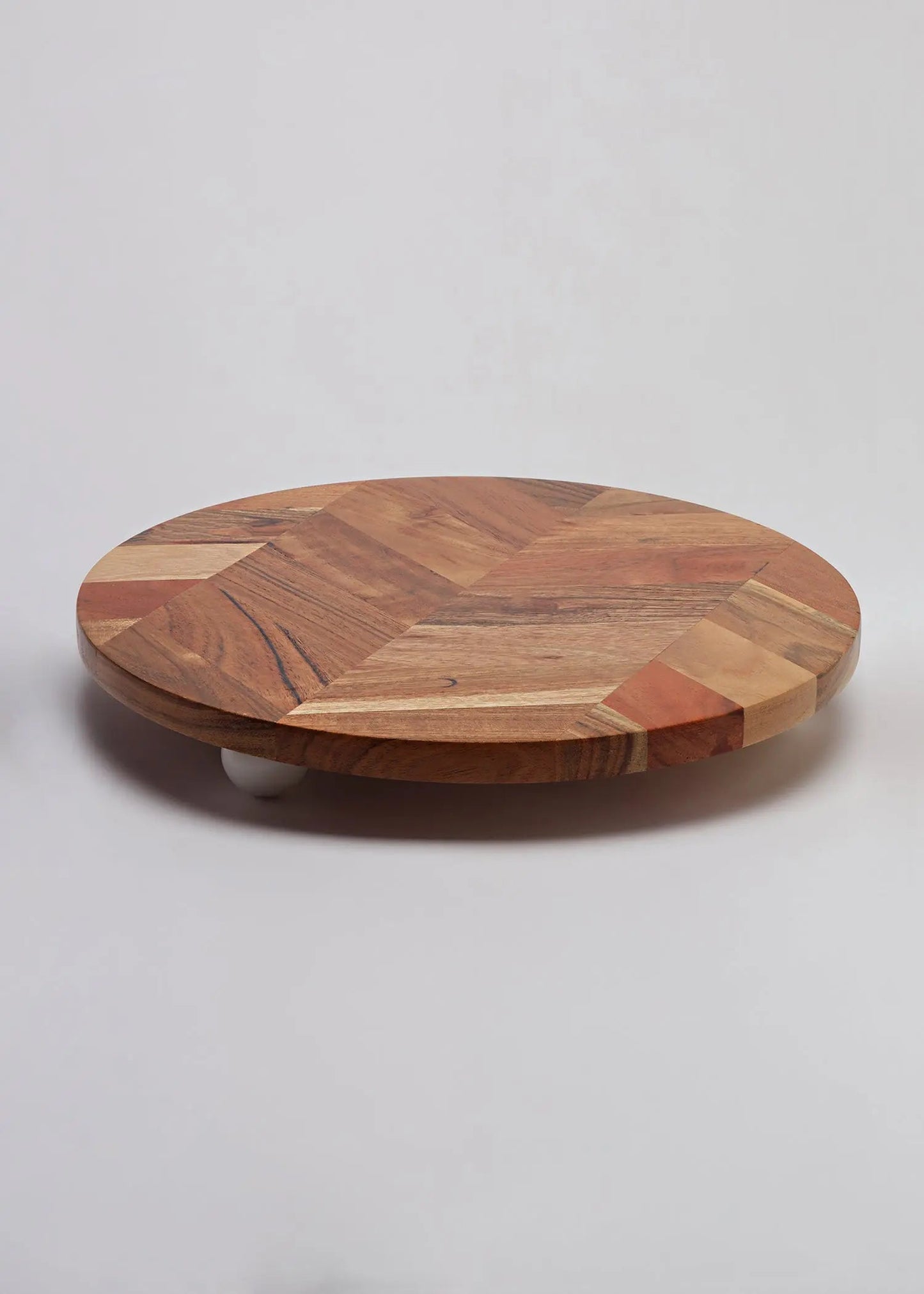Raised Wooden Platter