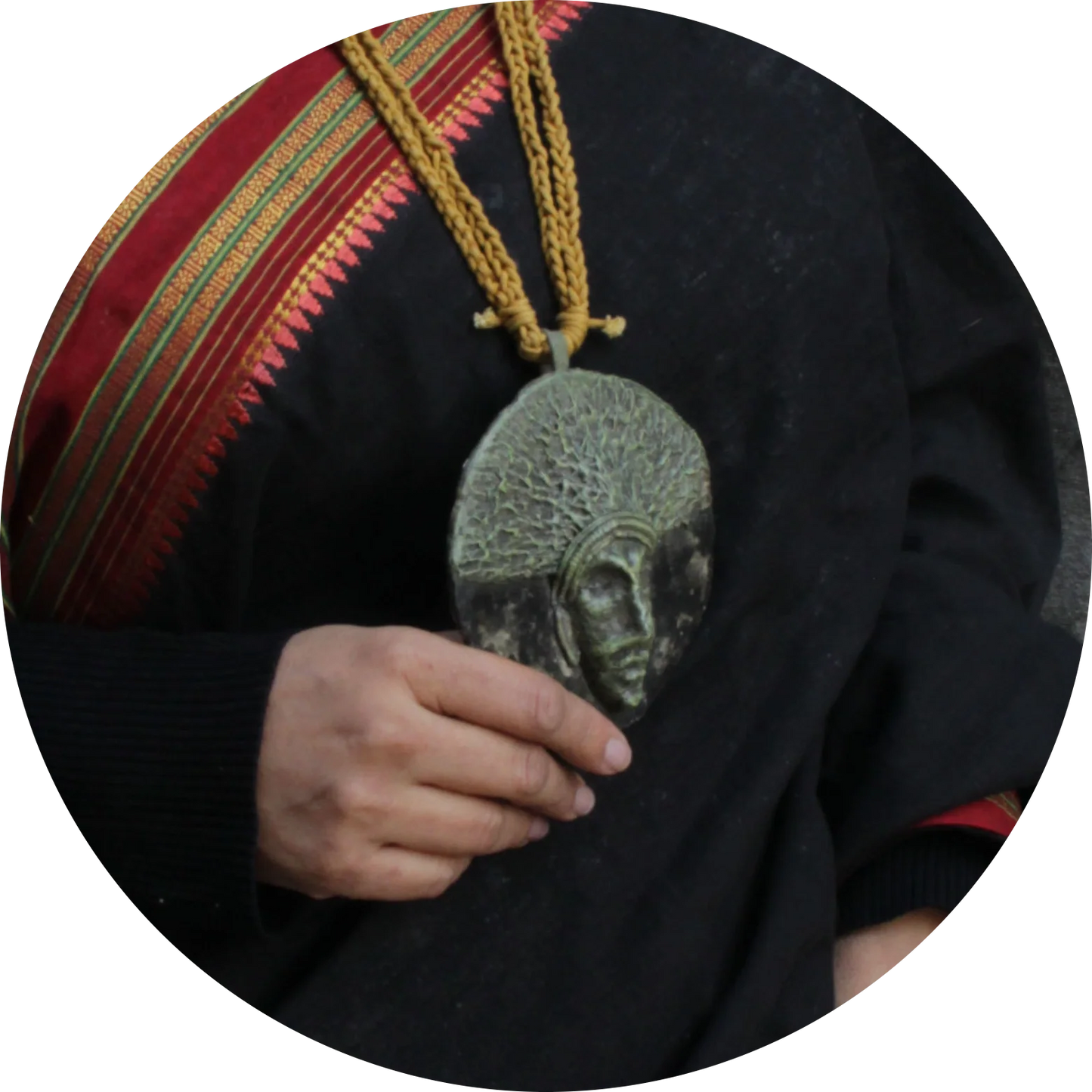 Papier-Mâché Neckpieces-Art Jewelry Inspired by Tradition