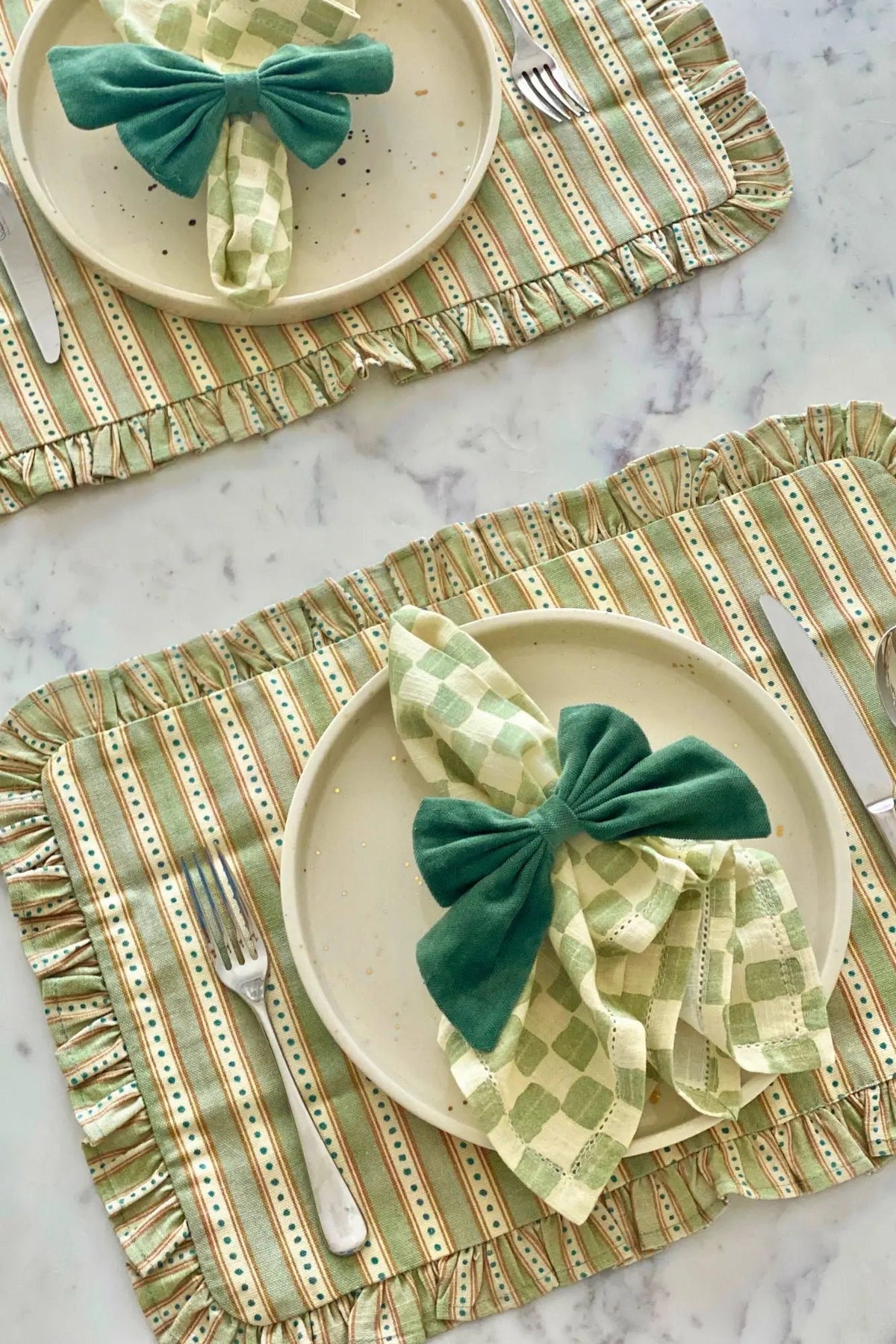 Eucalyptus Velvet Napkin Rings-Set of 4 SanctuaryLiving