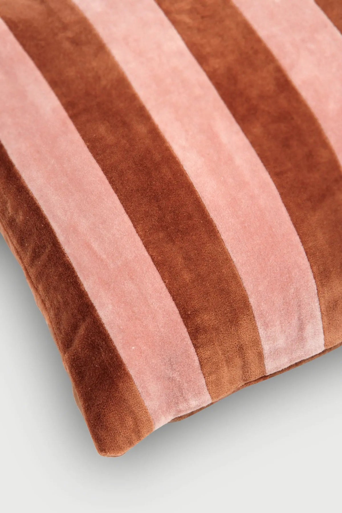 Holly Rhubarb Striped Oblong Cushion Cover SanctuaryLiving