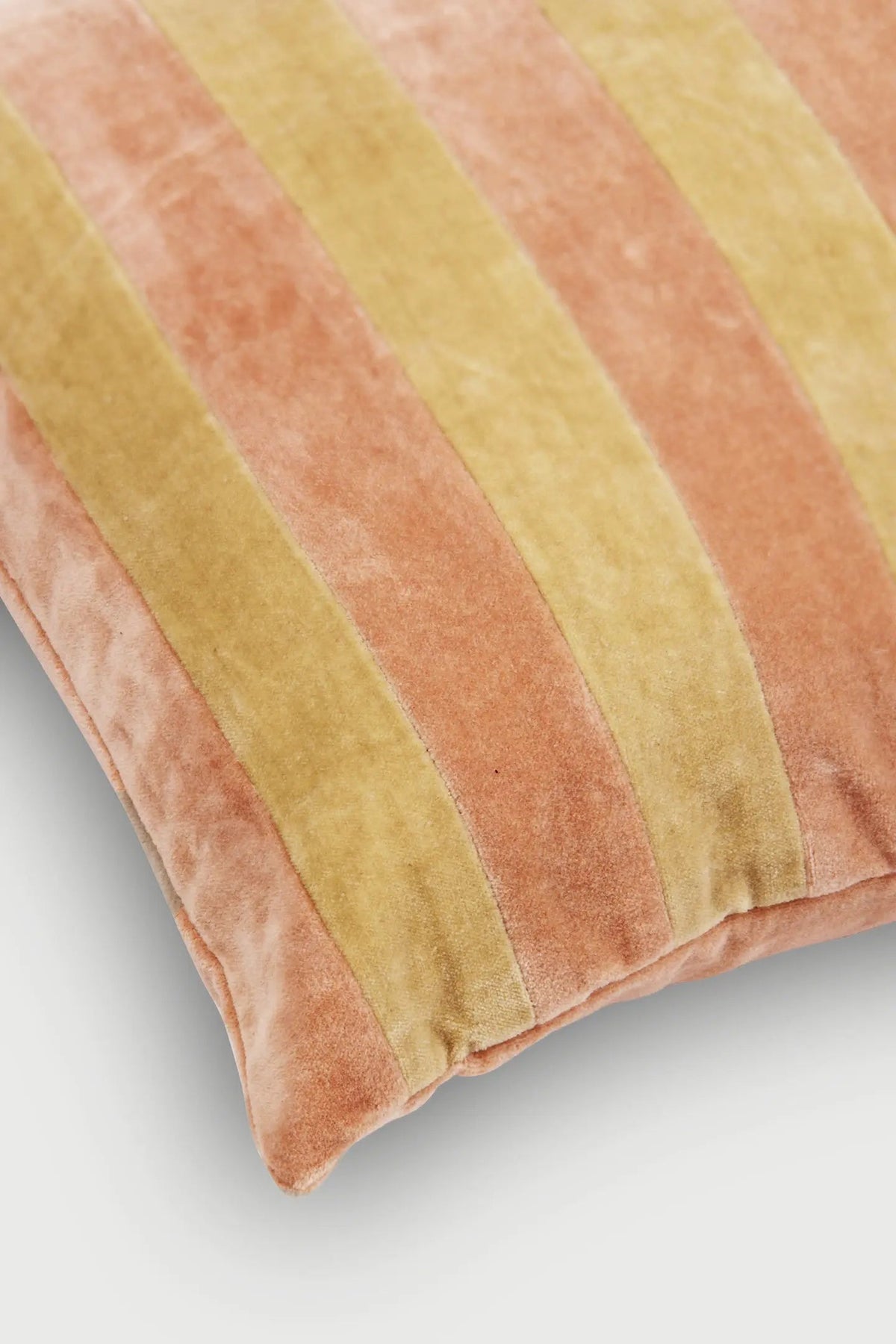 Holly Apricot Striped Oblong Cushion Cover SanctuaryLiving