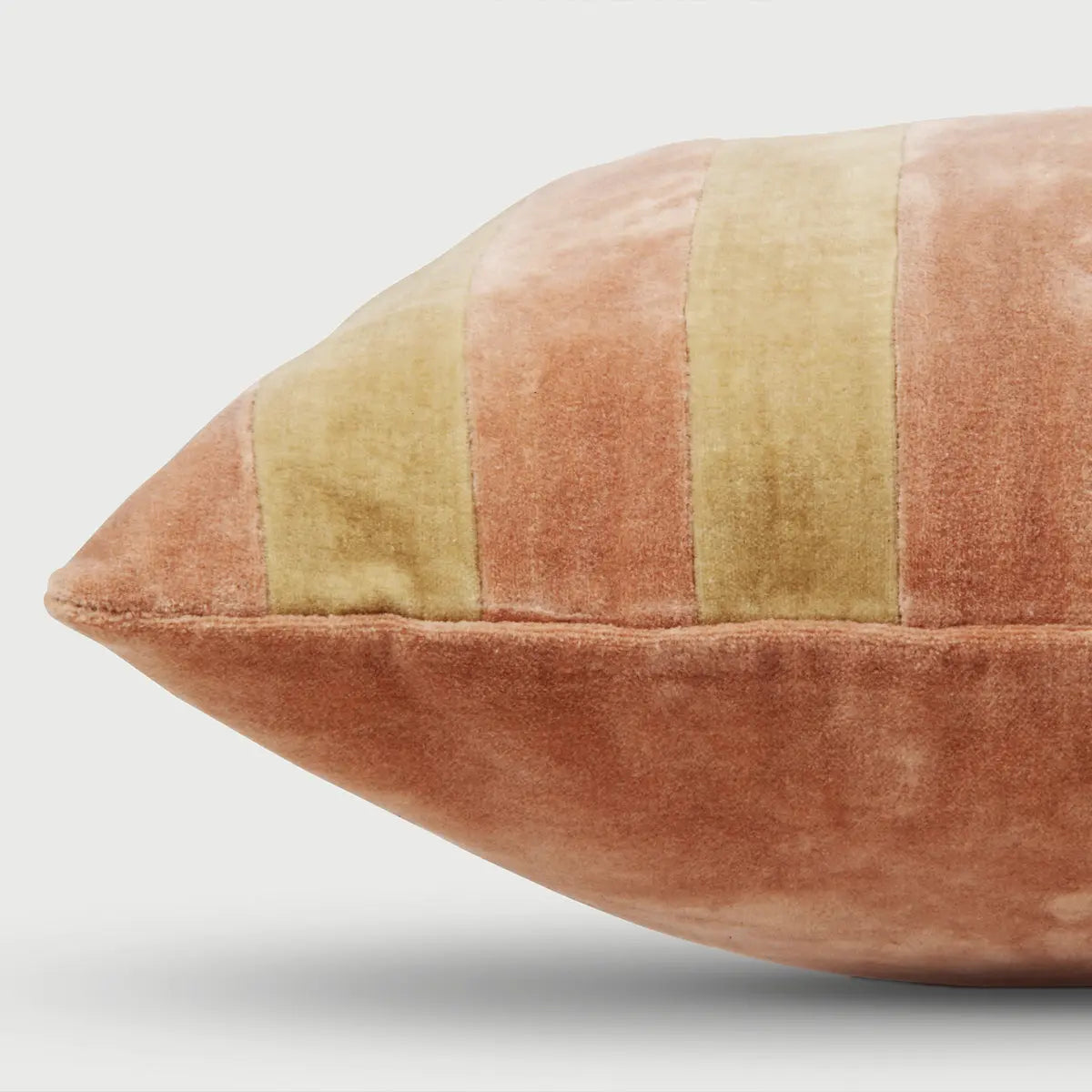 Holly Apricot Striped Oblong Cushion Cover SanctuaryLiving