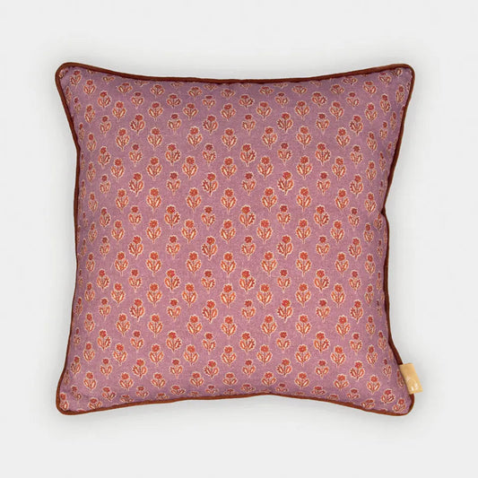 Cushion Cover | Viola Lavender Cotton Cushion Cover by Sanctuary Living