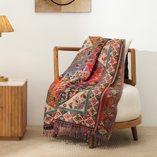 Tribal Tapestry Throw 125cm x 175cm