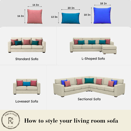 Designer Printed Decorative White Jute Cushion Covers 18x18 Inch Set of 3 | Throw Pillow Covers for Sofa Couch Bed Home Decor