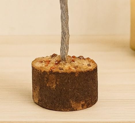 Reiki Healing Tiger Eye Stone Tree Crystal Gems, Spiritual Feng Shui Vastu Table Decor 9" | Positive Energy Gemstone Gift