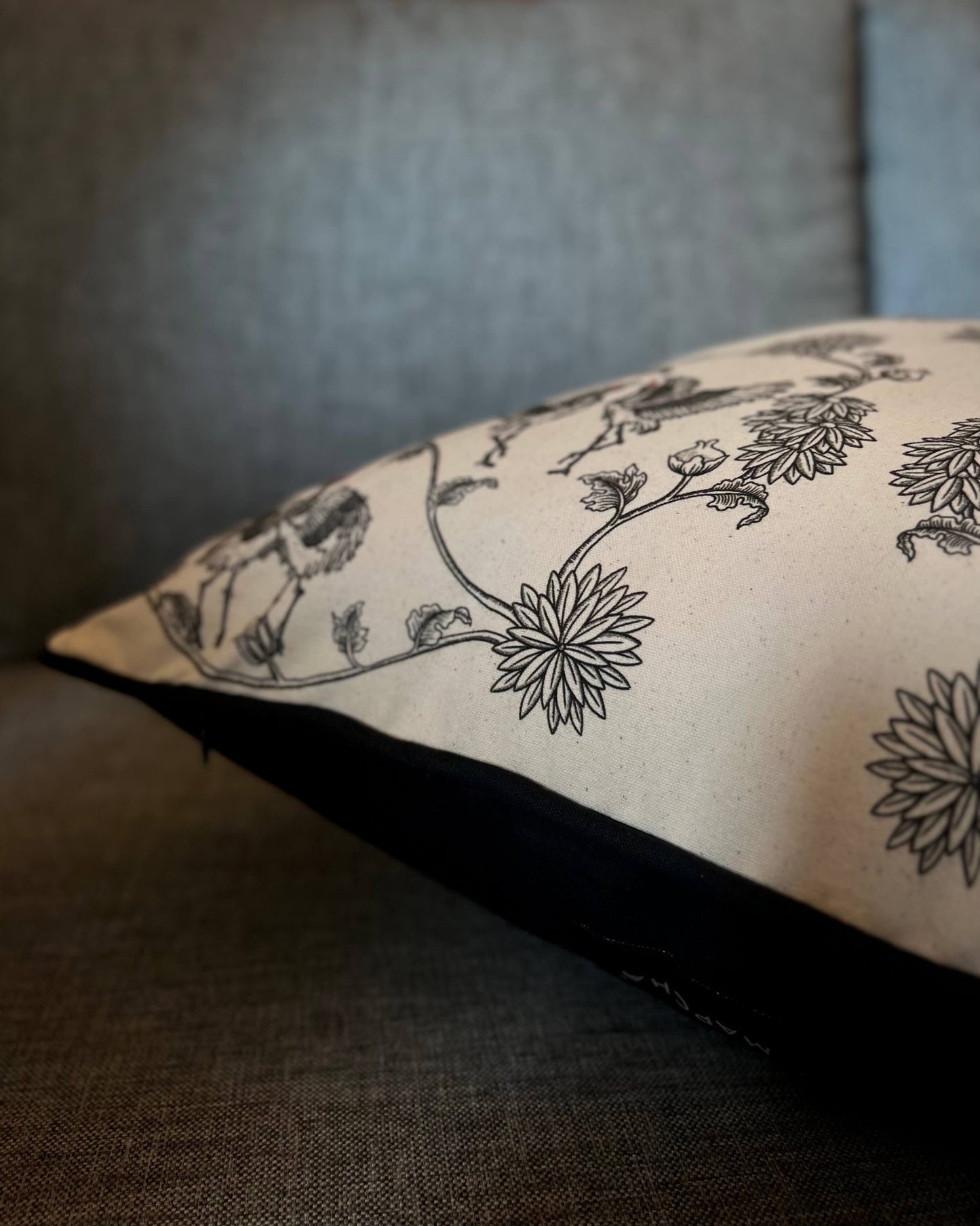 Trung-Trung Karpo | Stork Dance Cushion Cover