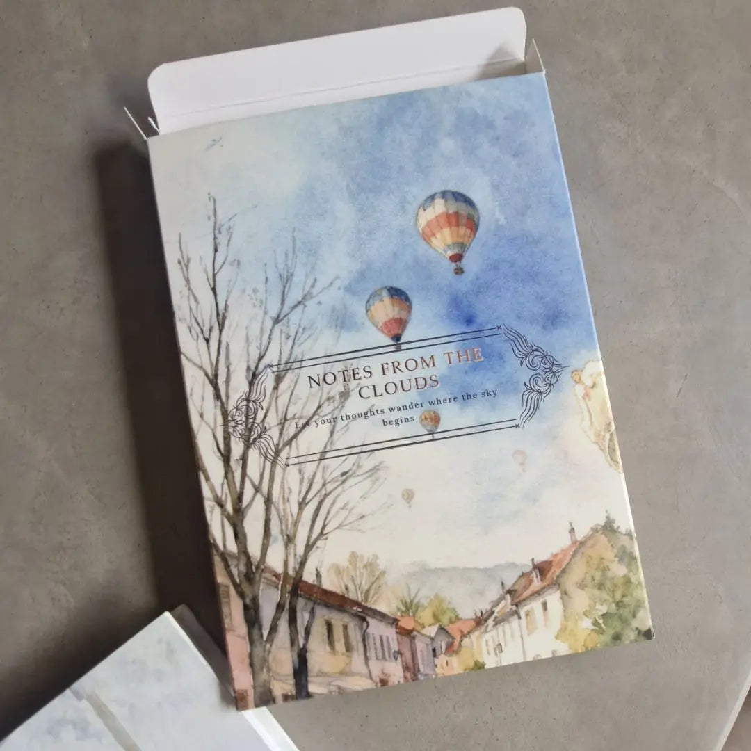 Windows of Wonder – A5 Hardbound Notebook (192 Plain Pages)