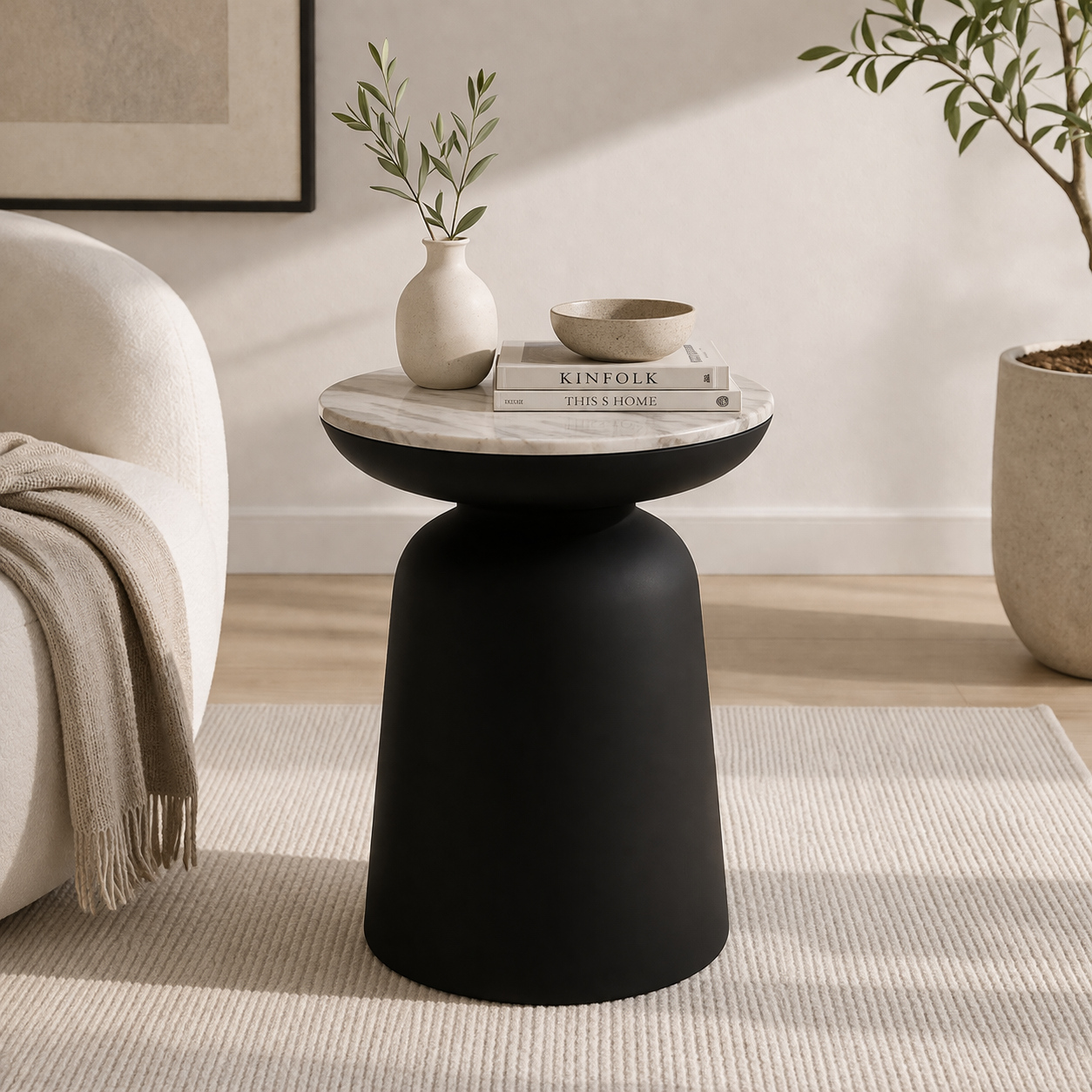 Toronto Drum Martini Side Table