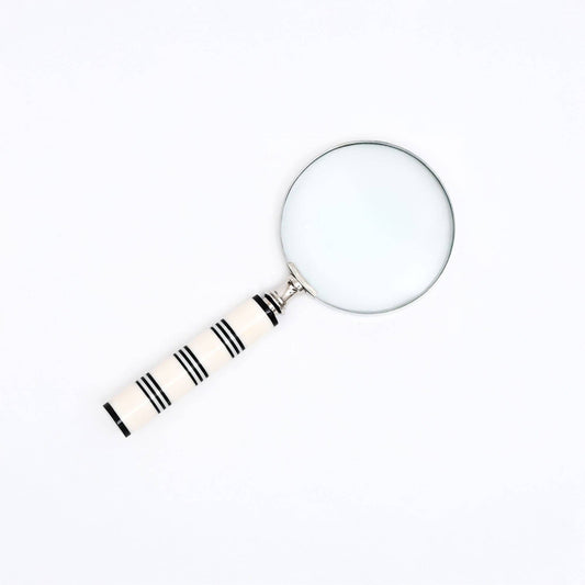 Decorative Magnifying Glass – Cream & Black Handle