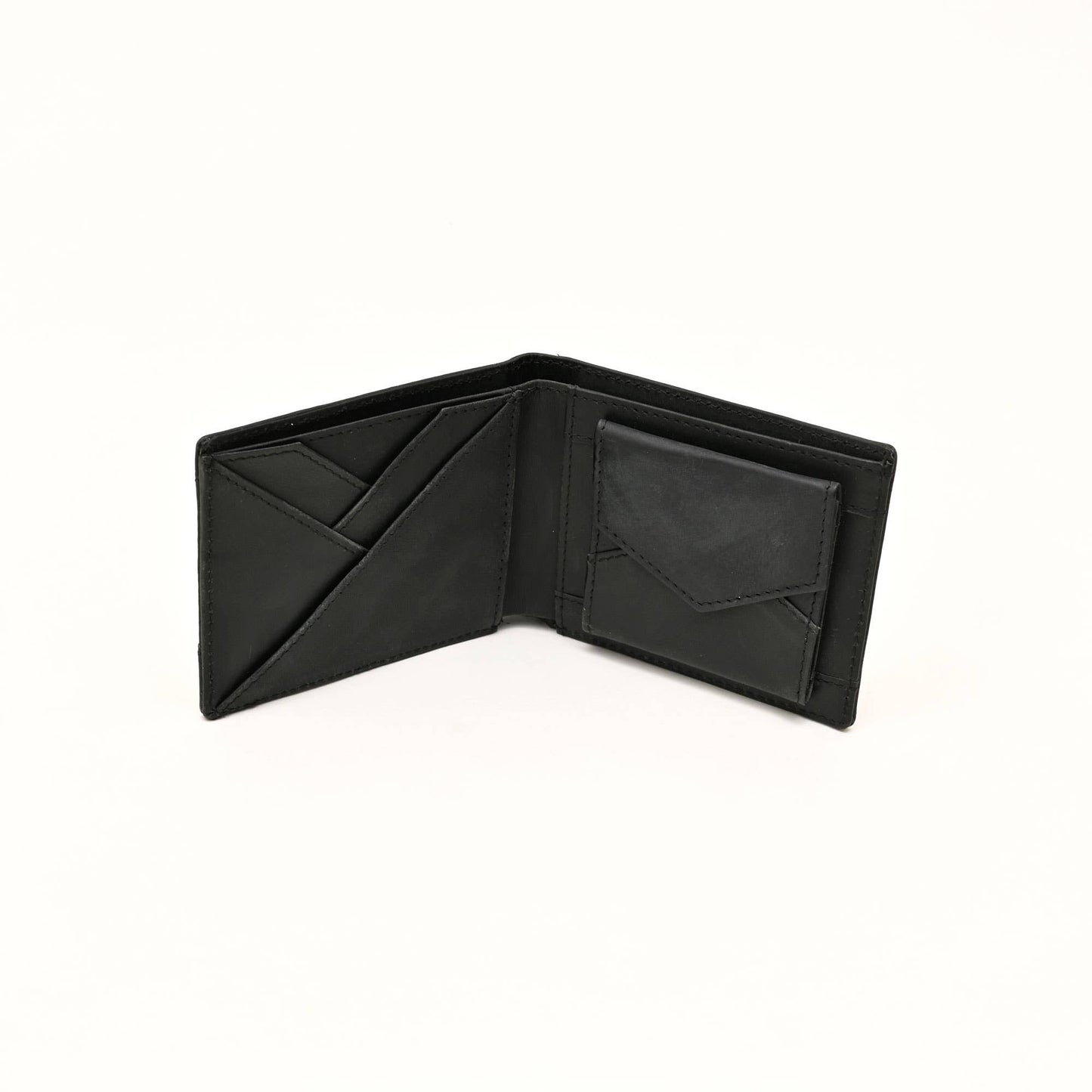 Dark Brown Leather Wallet | Men’s Nappa Wallet with 6 Slot