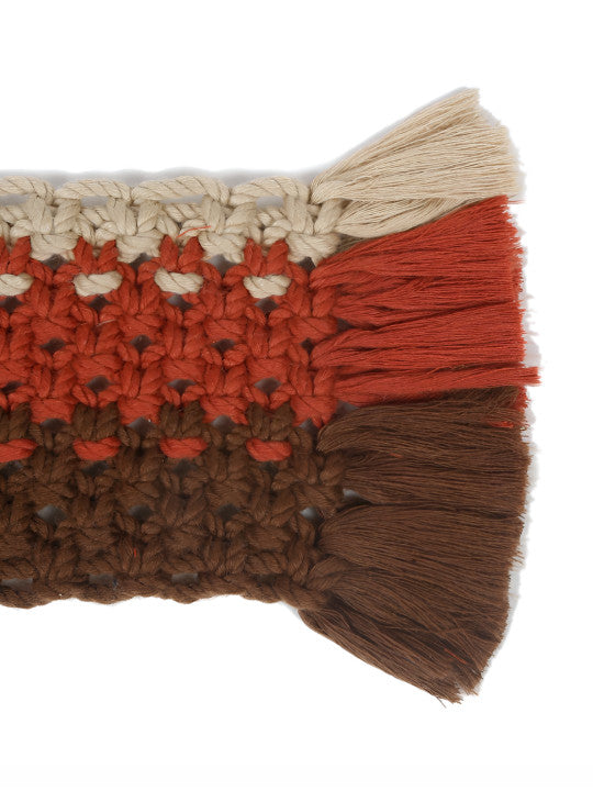 Artisanal Square Table Coasters – Hand-knotted Coasters - 2pc