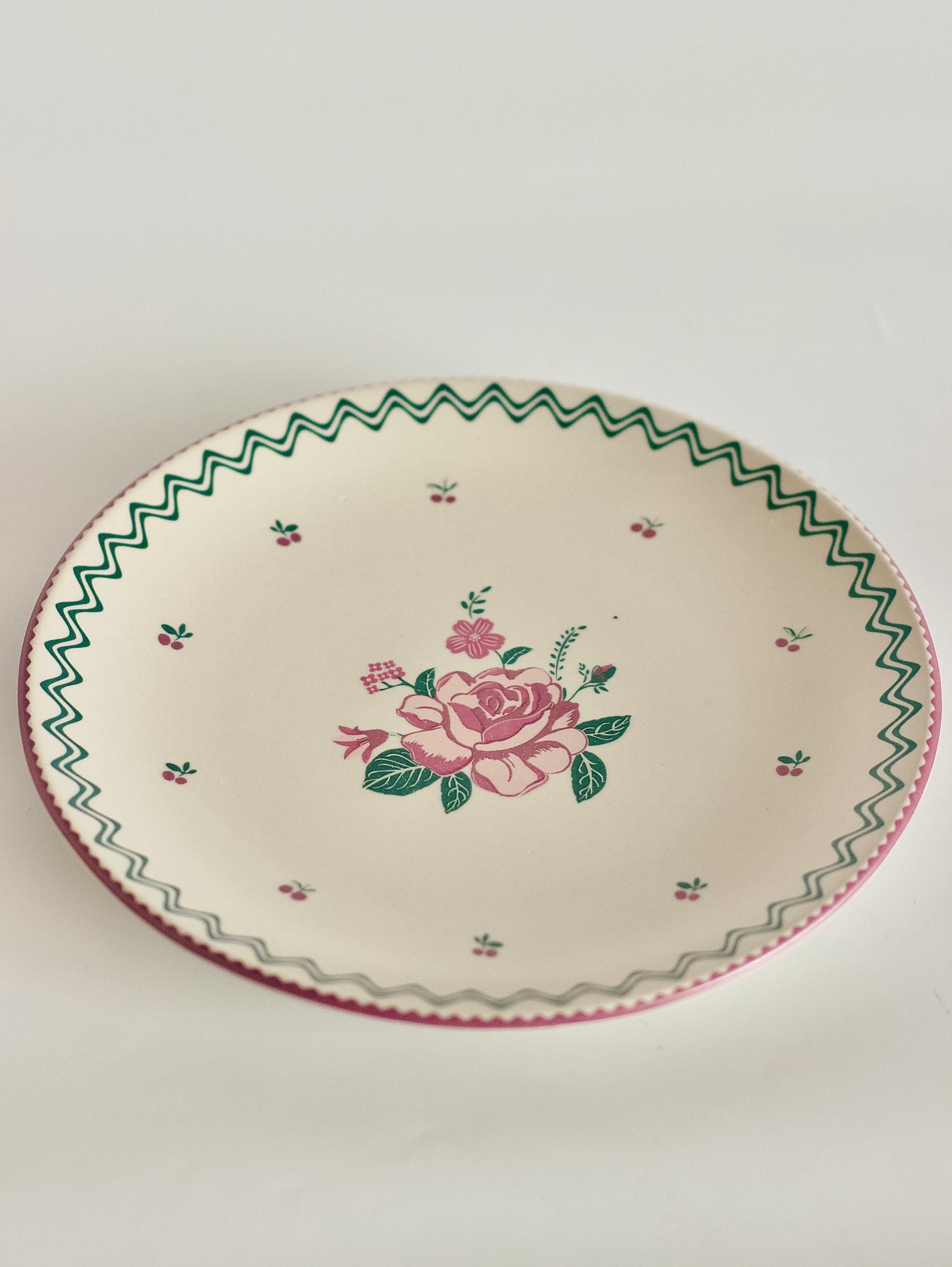 Bloomsberry Ceramic Coupe Plate
